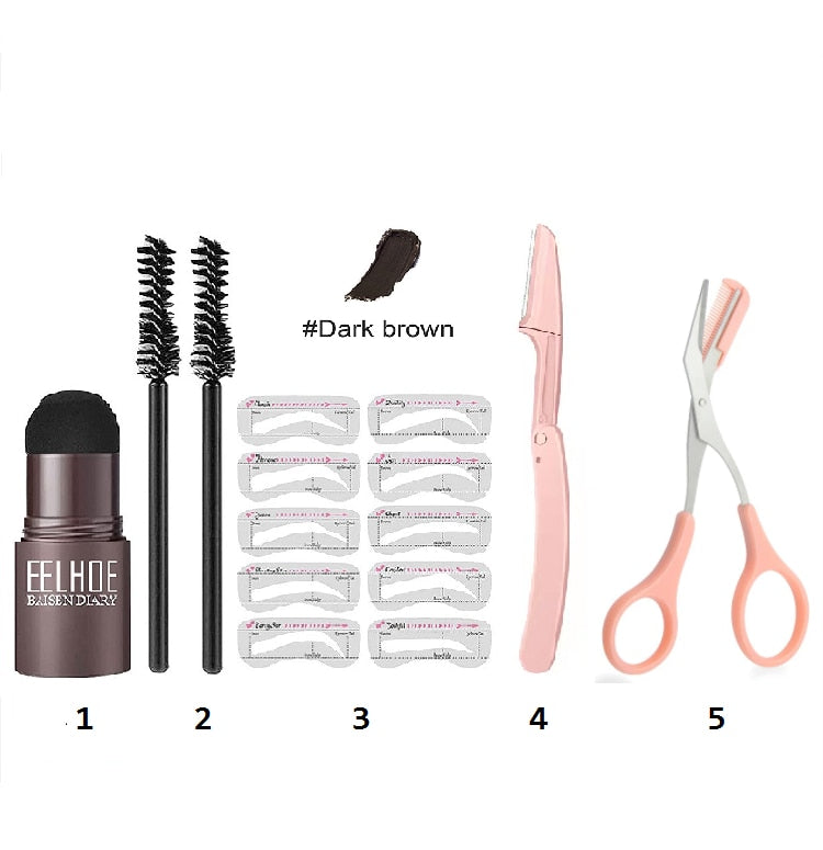 Eyebrow Stamp Shaping set