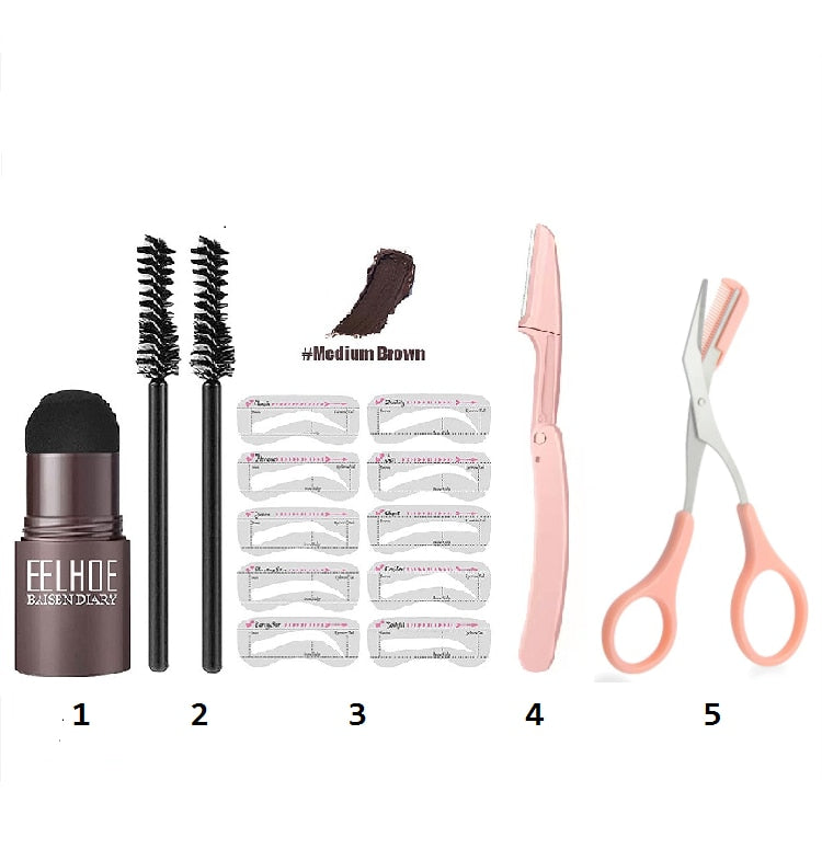 Eyebrow Stamp Shaping set