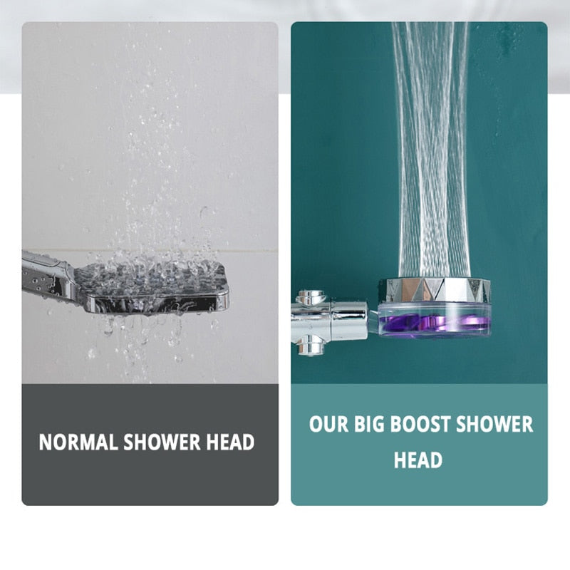 Hand-held Shower Head 360 Degrees